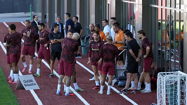 Galatasaray, Eintracht Frankfurt maçı hazırlıklarını tamamladı