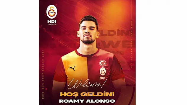 Galatasaray, Roamy Alonso'yu transfer etti