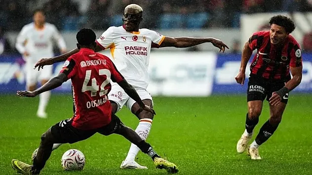 Galatasaray zorlu Ankara deplasmanından 3 puanla döndü: Liderliğini sürdürdü