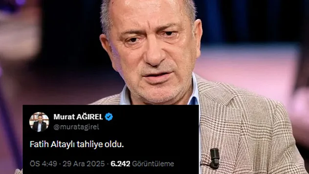 Gazeteci Fatih Altaylı için tahliye kararı