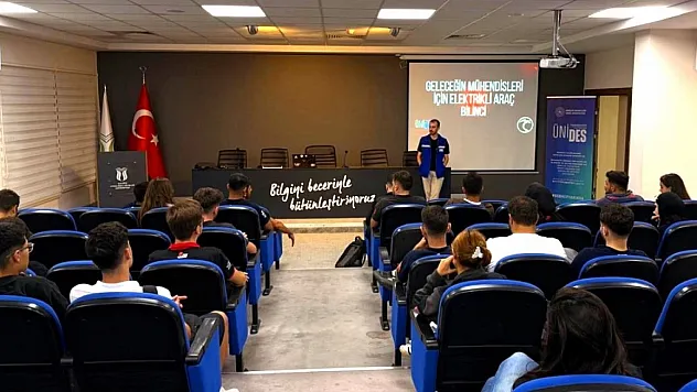 Geleceğin mühendislerine elektrikli araç eğitimi