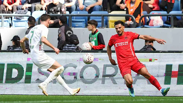 Gençlerbirliği, Amed Sportif Faaliyetler karşısında son dakikada kurtuldu