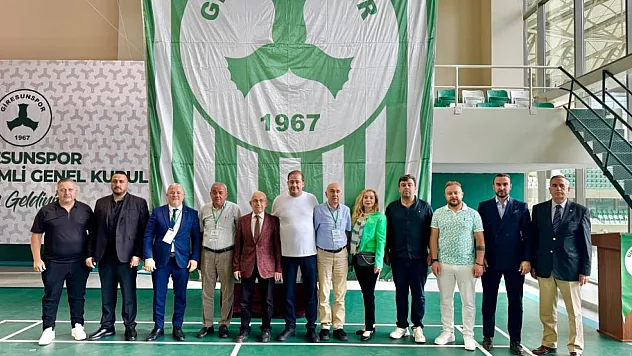 Giresunspor'daki seçimde başkan güven tazeledi