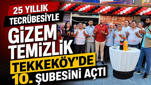 Gizem Temizlik Samsun Tekkeköy'de hizmete açıldı