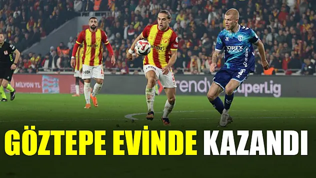 Göztepe Evinde Kazandı