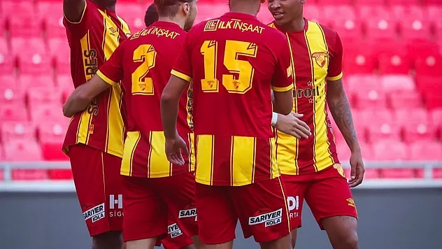 Göztepe, hazırlık maçında Bodrum FK'yı mağlup etti