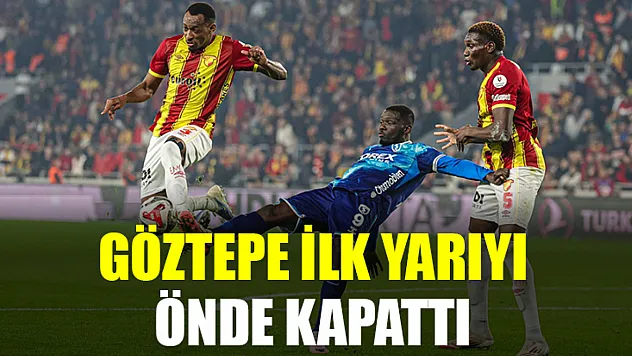Göztepe İlk Yarıyı Önde Kapattı