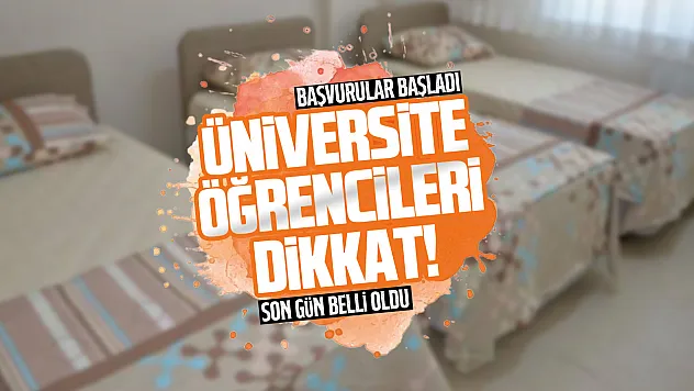 GSB yurt başvuruları başladı: Son başvuru tarihi 29 Ağustos
