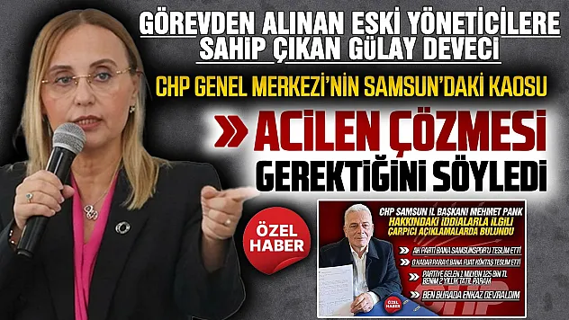 Gülay Deveci'den CHP Genel Merkez'ine çağrı