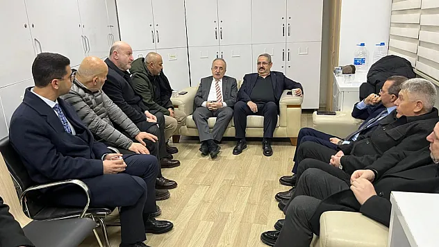 Gülçiçek ailesine geçmiş olsun ziyareti