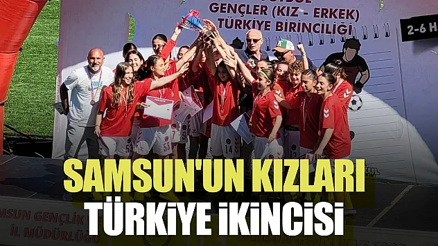 Gülizar Hasan Yılmaz Spor Lisesi Kız Futbol Takımı Türkiye İkincisi
