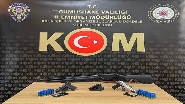 Gümüşhane'de yapılan genel denetimlerde 16 firari yakalandı