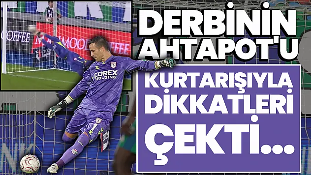 Okan Kocuk'tan damga vuran kurtarış