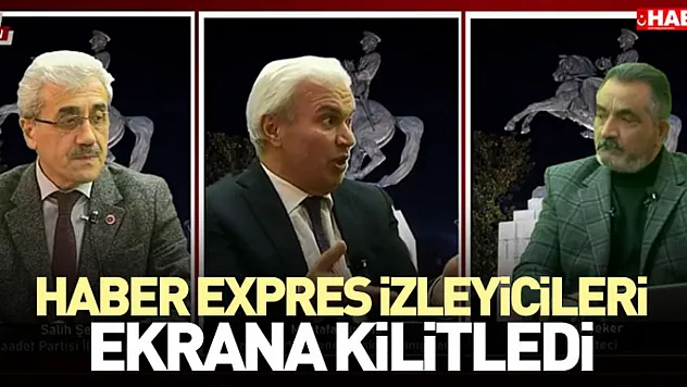 Haber Expres izleyicileri ekrana kilitledi