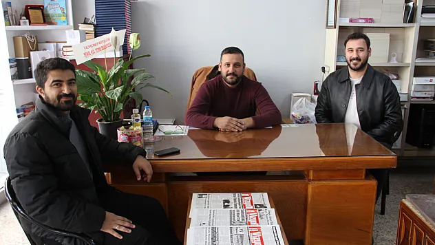 Haber Expres'ten Vizyon Gazetesi'ne ziyaret