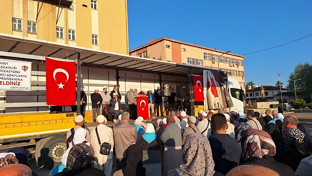 Hac kafilesi dualarla uğurlandı