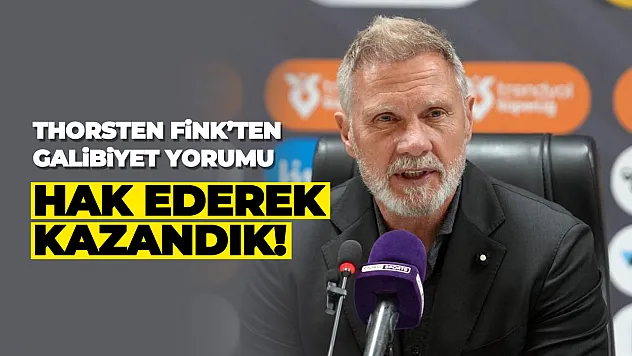 Hak ederek kazandık!