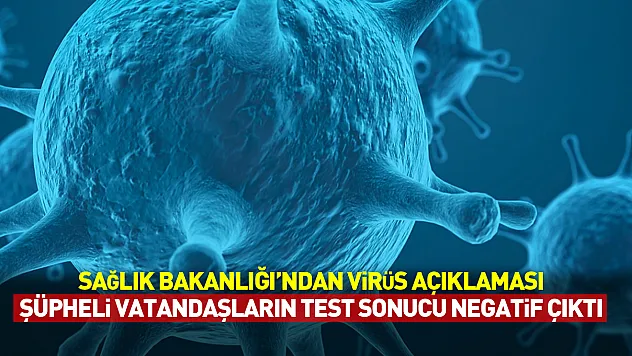 Hantavirüslü gemideki Türk vatandaşlarının test sonuçları belli oldu