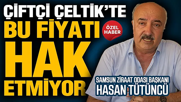Hasan Tütüncü: 'Eylem yaptık çeltik fiyatı daha da düştü'