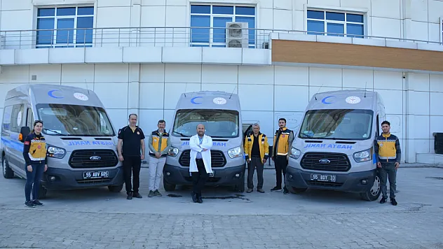 Hastane filosu yeni araçlarla genişledi