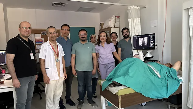 Hastanede ilk kez uygulandı