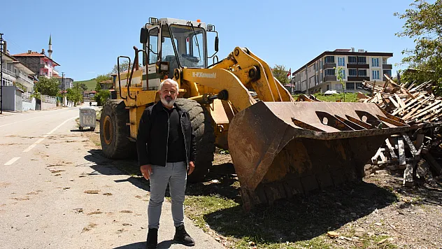 Havza'da büyük fedakarlık! İş makinesiyle 30 canı kurtardı