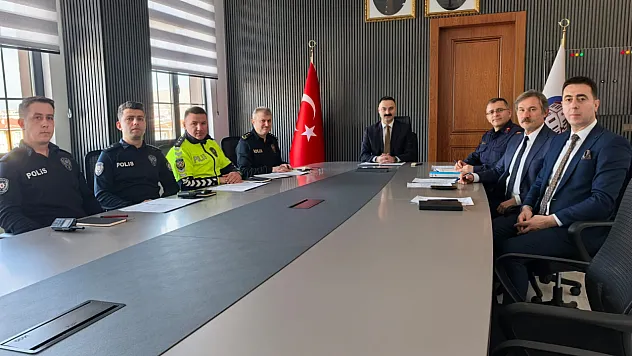 Havza'da ikinci dönem öncesi okul güvenliği alarmı