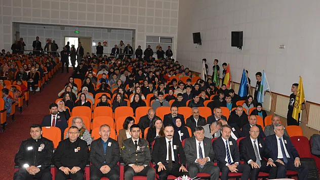 Havza'da İstiklal Marşı ve Mehmet Akif Ersoy anıldı
