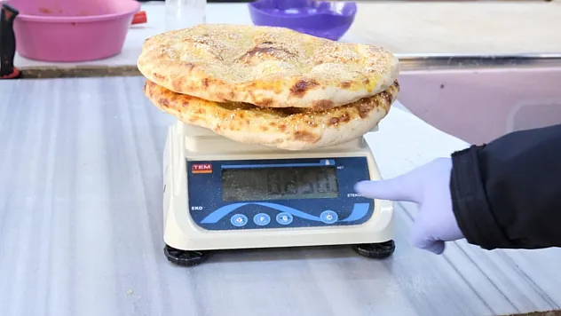 Havza'da ramazan pidesine gramaj denetimi