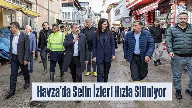Havza'da Selin İzleri Hızla Siliniyor