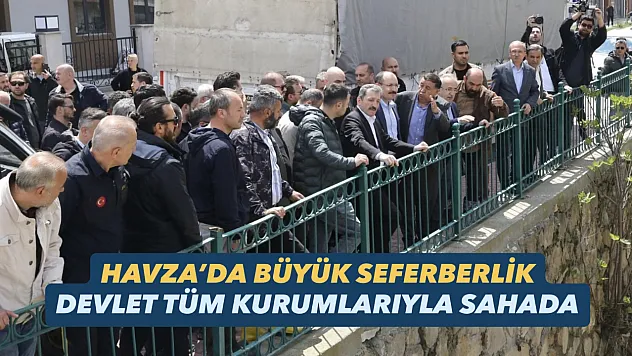 Havza'da Selin Yaraları Sarılıyor