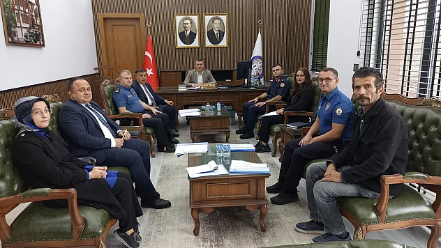 Havza'da spor güvenliği toplantısı: Müsabakalarda tedbirler artırılıyor
