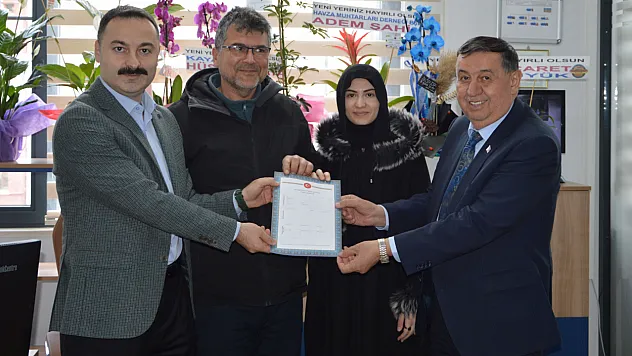 Havza OSB'de bir yatırım daha taçlandı! Tapusu teslim edildi !