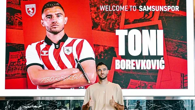 Hırvat stoper Borevkovic Samsunspor'da