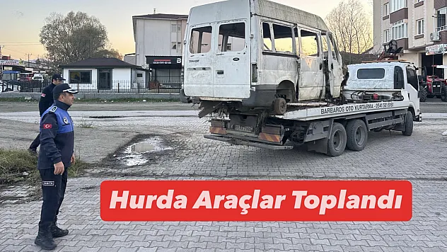 Hurda Araçlar Toplandı