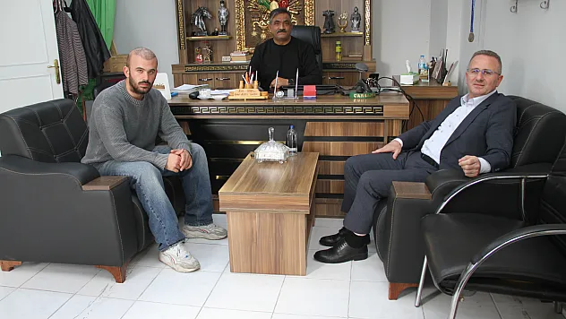 İHA Samsun Bölge Müdürü Salih Kasım'dan Haberexpres'e ziyaret