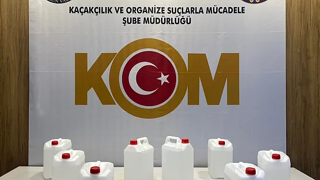 İlkadım'da kaçak alkol operasyonu: 40 litre etil alkol ele geçirildi