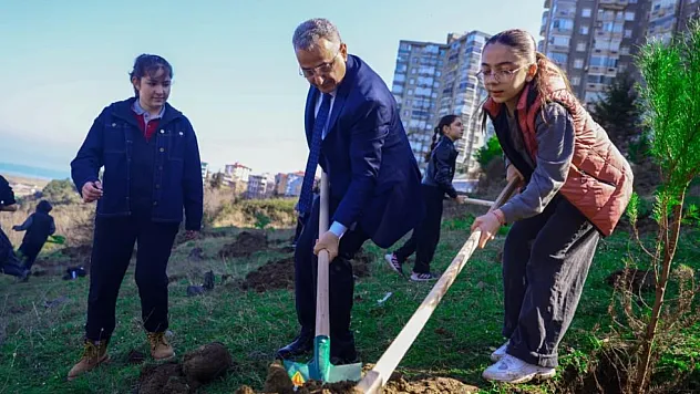İlkadım'da Orman Haftası Etkinliği: 135 Fidan Toprakla Buluştu