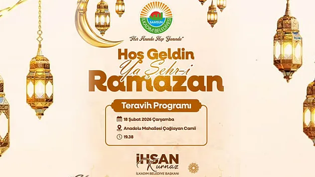 İlkadım'da Ramazan'ın ilk teravihinde buluşma çağrısı