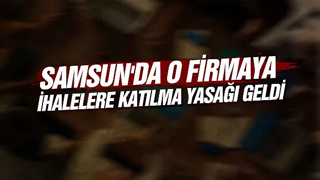 İlkadım'daki tekstil şirketine kamu ihalelerinden men kararı çıktı