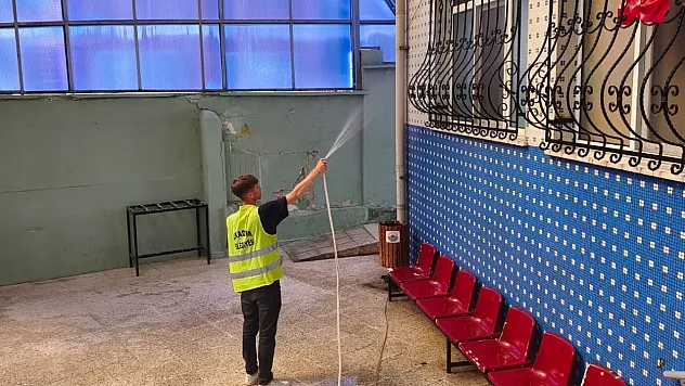 İlkadım'ın İbadethanelerinde Hijyen İçin Yoğun Mesai