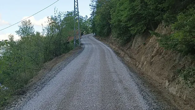 İlkadım'ın kırsalında 71 kilometrelik yol çalışması