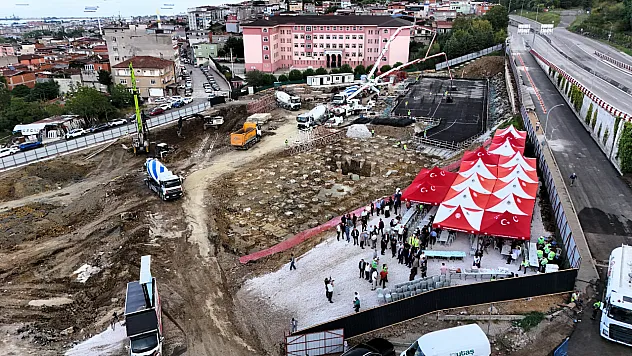 İlkadım Kadıköy Kentsel Dönüşüm Projesinde ilk harç döküldü