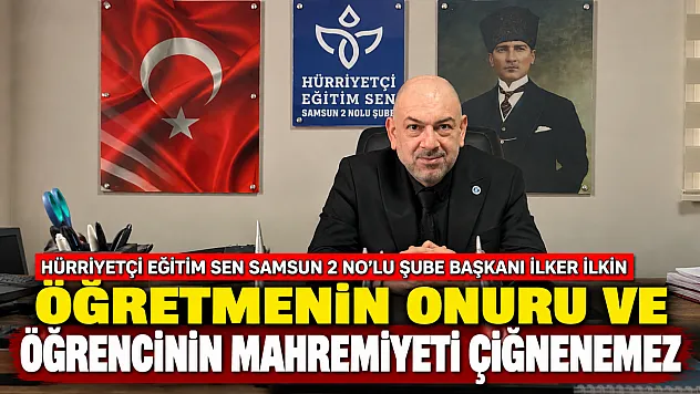 İlker İlkin usulsüz denetimlere tepki gösterdi