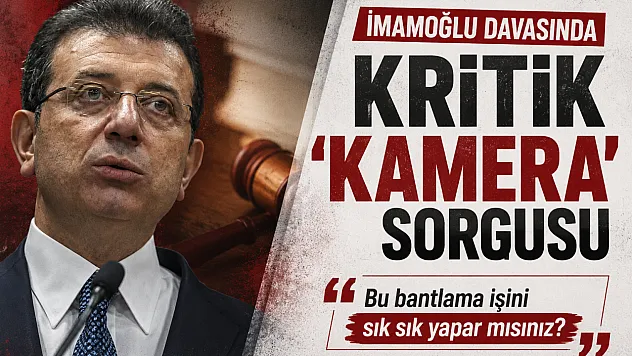 İmamoğlu davasında olay yanıt: 'Görüntüler sızdırıldığı için bantlama rutin hale gelmişti'