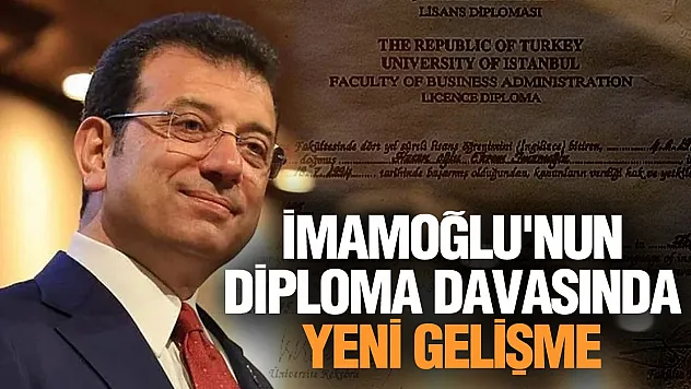 İmamoğlu'nun yargılandığı diploma davası aralık ayına ertelendi