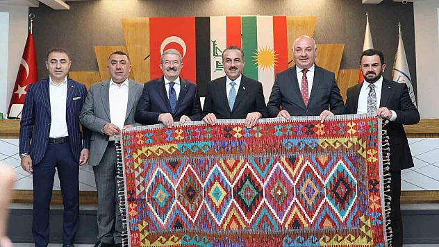 Irak Kürt Bölgesel Yönetimi heyetinden Van TSO'ya ziyaret