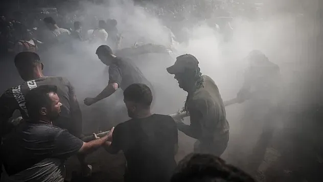 İsrail ordusundan Gazze'ye patlayıcı bahanesiyle yeni saldırı