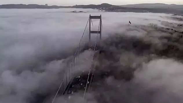 İstanbul'da sis etkili oldu