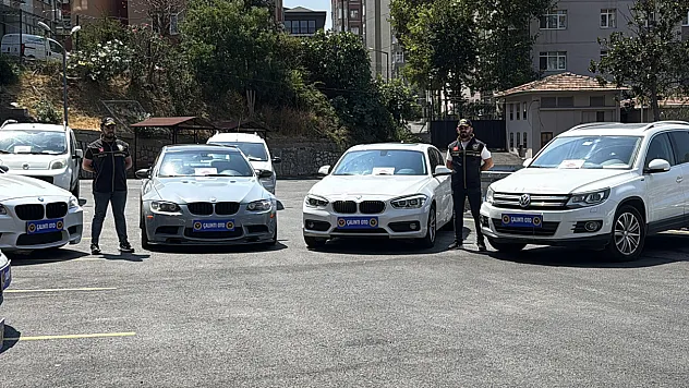 İstanbul merkezli 'Change' operasyonu! 28 araç ele geçirildi
